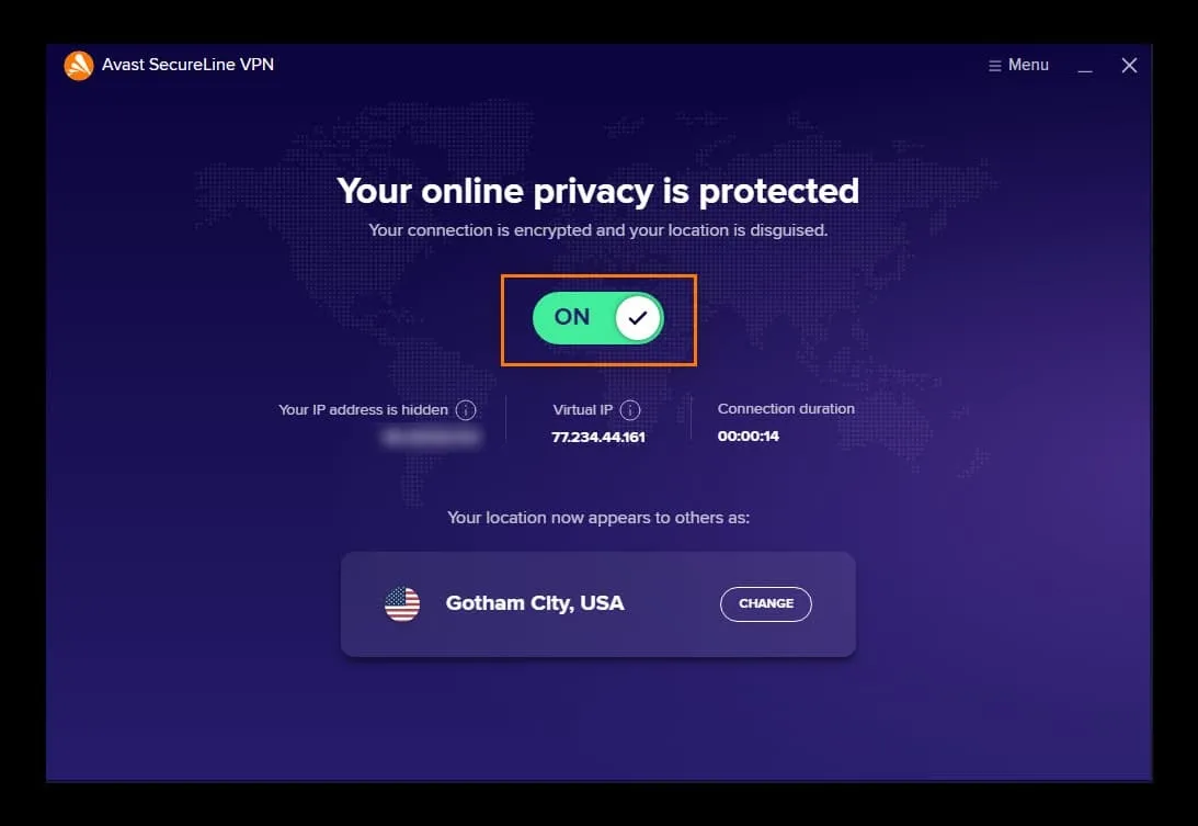 Ustawienia sieciowe komputera z systemem Windows podczas zmiany adresu IP